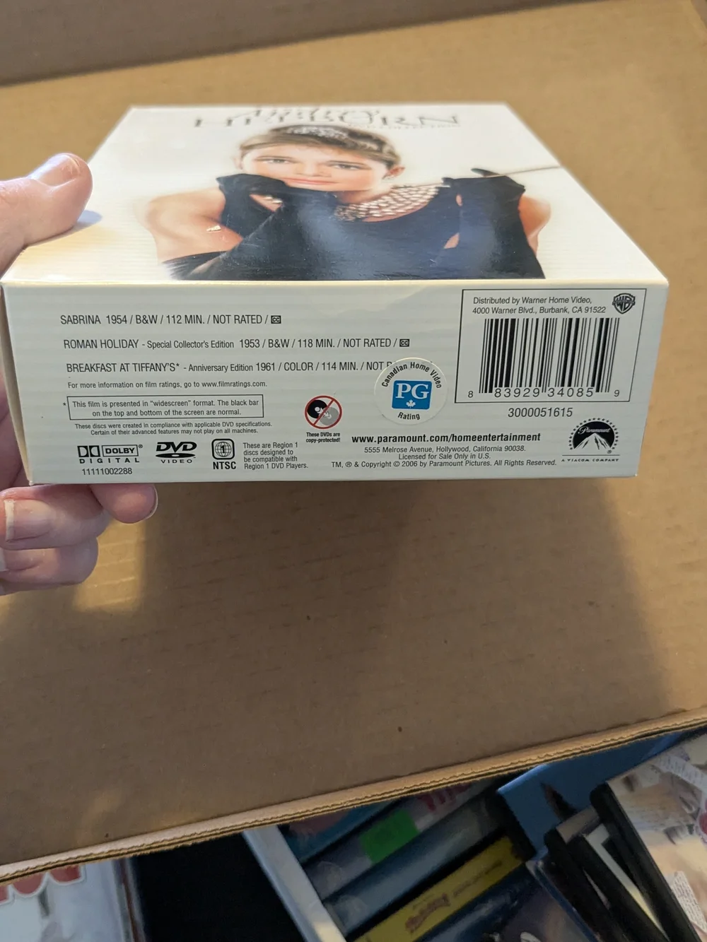 Audrey Hepburn Dvd Collection 3 Movies Box Set - Picture 3 of 4